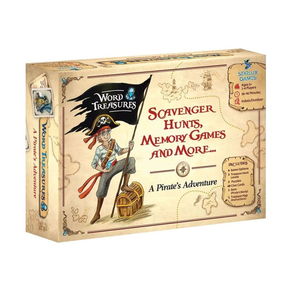 Word Treasures: A Pirate's Adventure Game Set